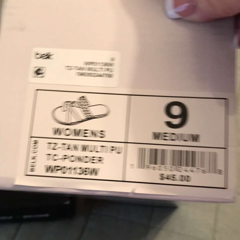 Sandals, Size 9, Truecraft from Belk, New in box - Picture 7 of 8